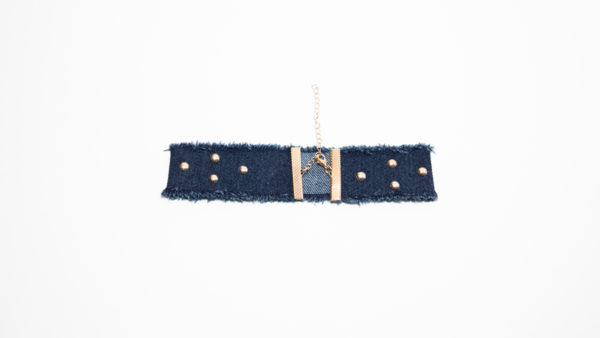 Choker jeans foncé - Image 2