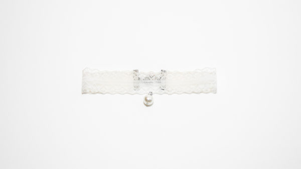 Choker blanc