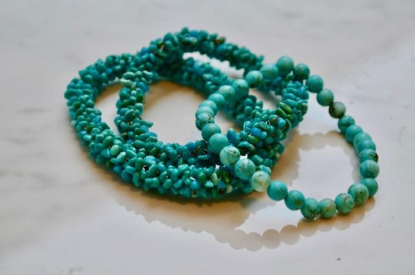 Bracelet Zuni éclats de Turquoises - Image 5