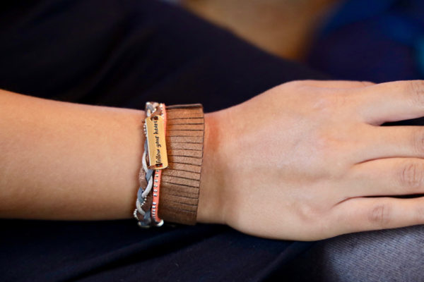 Bracelet fantaisie Follow your heart