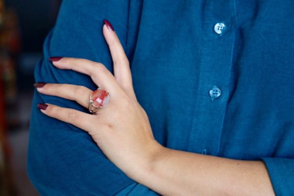 Bague fantaisie, fausse pierre - Image 4