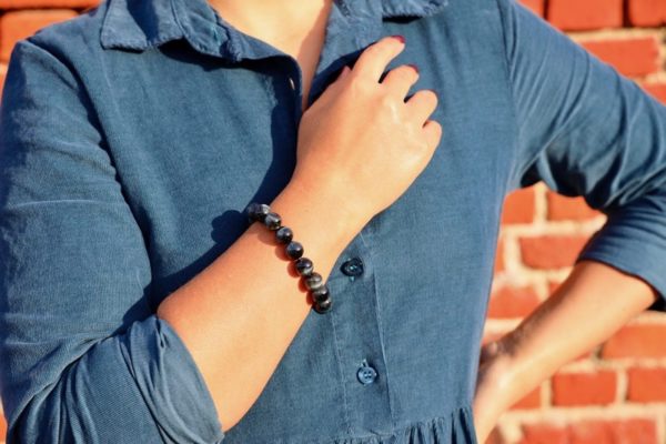 Bracelet quartz Oeil de Faucon - Image 2