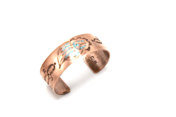 Bracelet exclusif en cuivre, patte d'ours - Image 5