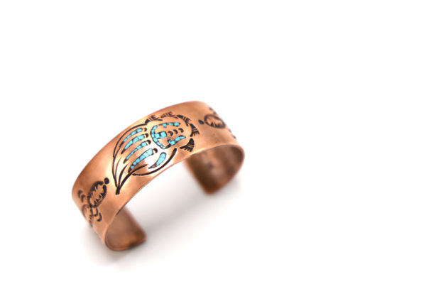 Bracelet exclusif en cuivre, patte d'ours - Image 6